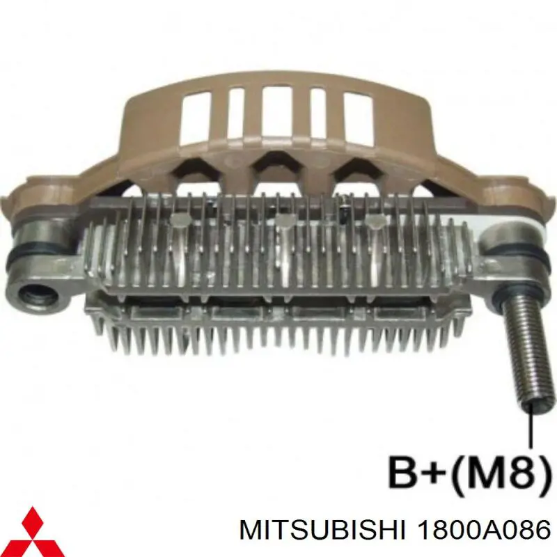 Eixo de diodos do gerador para Mitsubishi Pajero (V90)