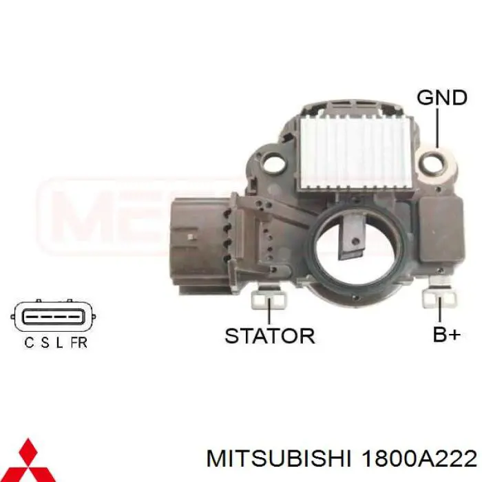 1800A222 Mitsubishi gerador
