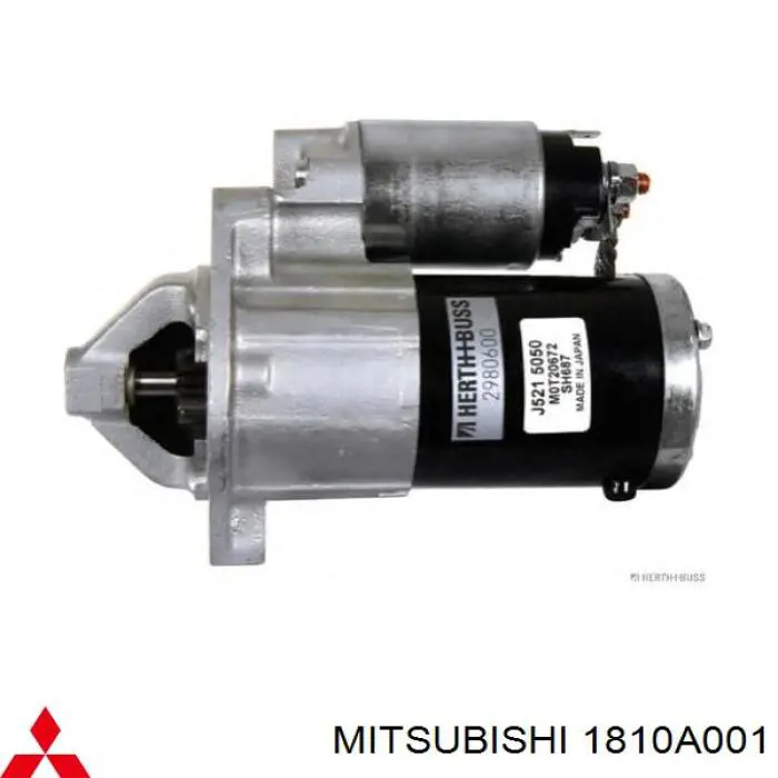 1810A001 Mitsubishi Стартер автомобиля