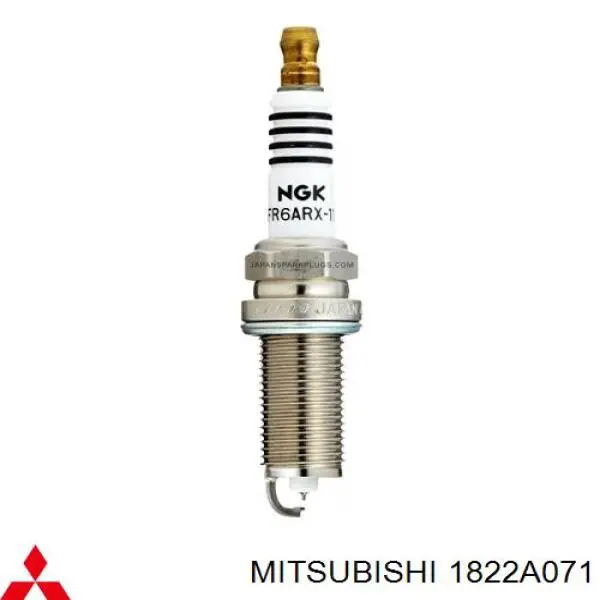 Свеча зажигания Mitsubishi 1822A071 цена, от 11.77 USD