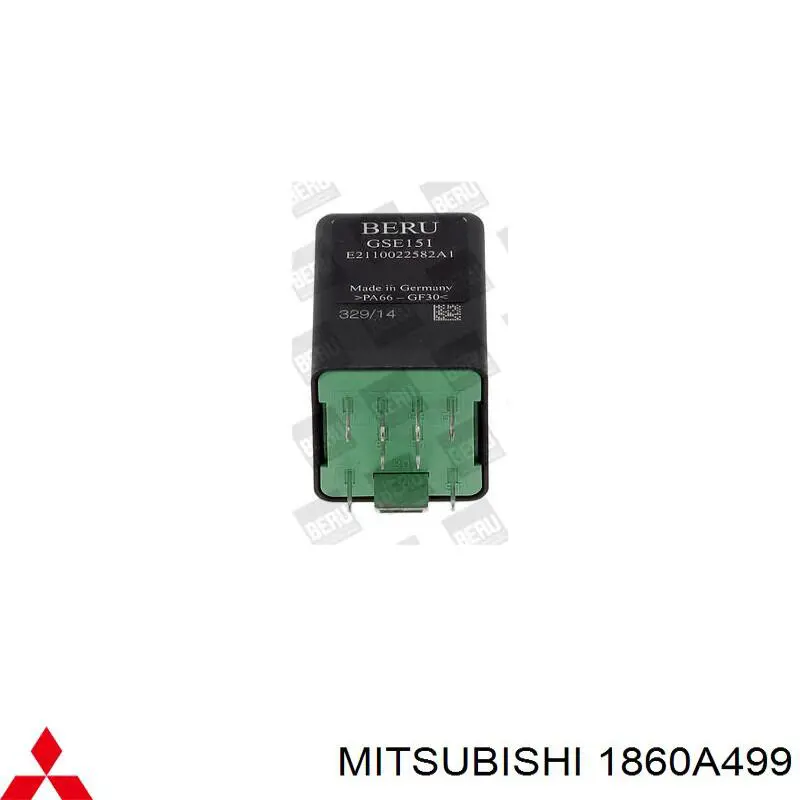 Купить 1860A499 Mitsubishi Реле свечей накала