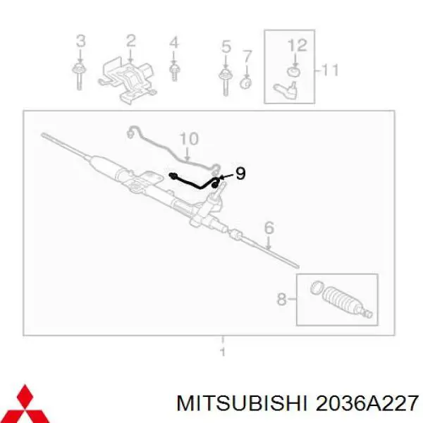  2036A227 Mitsubishi