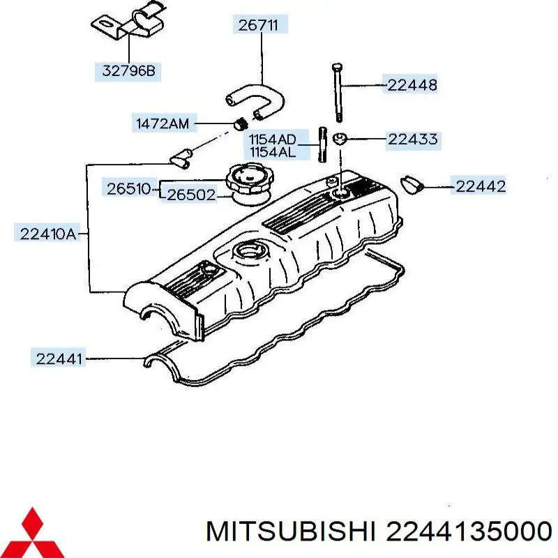 Комплект прокладок крышки клапанов NMR3137 NIPPON MOTORS