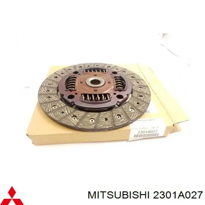 2301A027 Mitsubishi диск сцепления