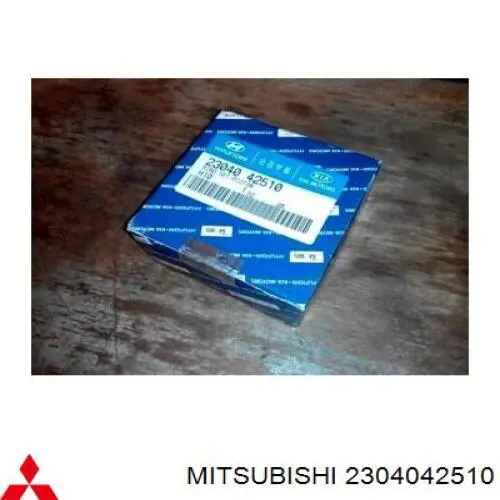 2304042510 Mitsubishi кольца поршневые комплект на мотор, std.
