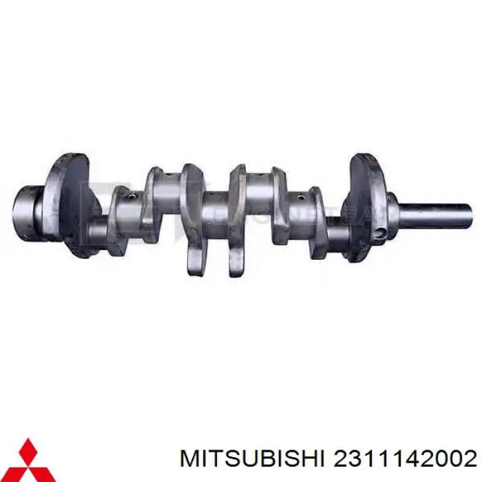 Коленвал двигателя 2311142002 Mitsubishi