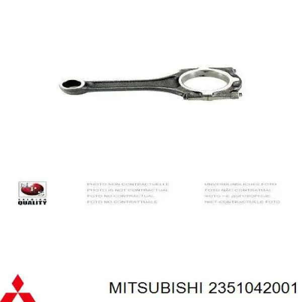 2351042001 Mitsubishi biela de pistão de motor