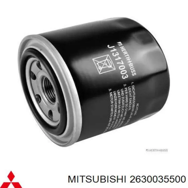 2630035500 Mitsubishi масляный фильтр