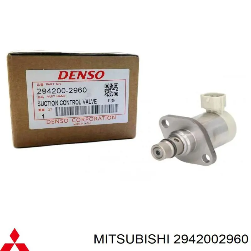 2942002960 Mitsubishi клапан регулировки давления (редукционный клапан тнвд Common-Rail-System)