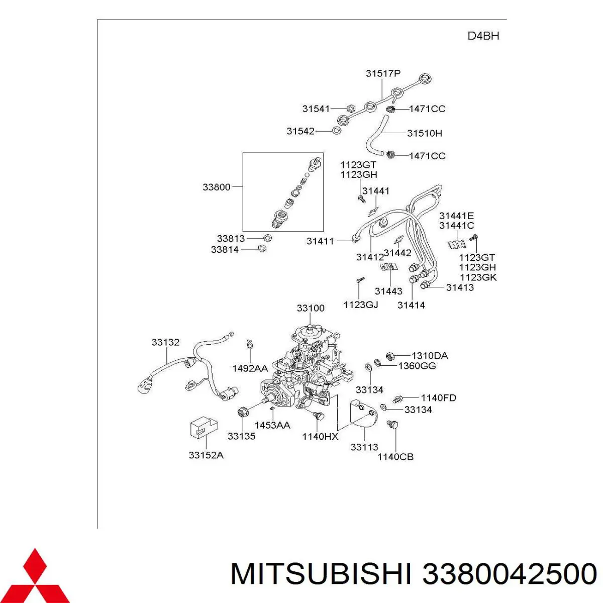 Форсунка инжектора Hyundai/Kia 3380042500 цена, от 57.06 USD