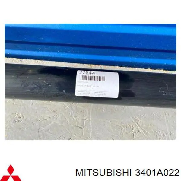 3401A022 Mitsubishi вал карданный задний, в сборе