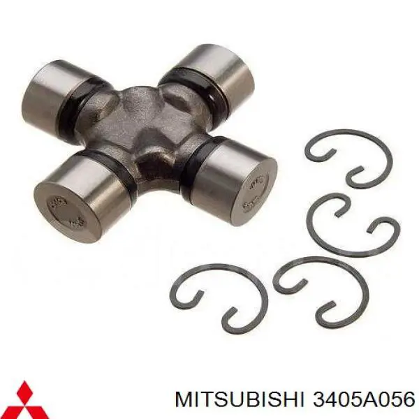 3405A056 Mitsubishi Cruzeta da junta universal dianteira