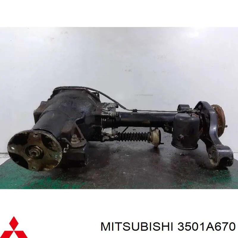 Дифференциал задний Mitsubishi 3501A670 цена, от 114.03 USD