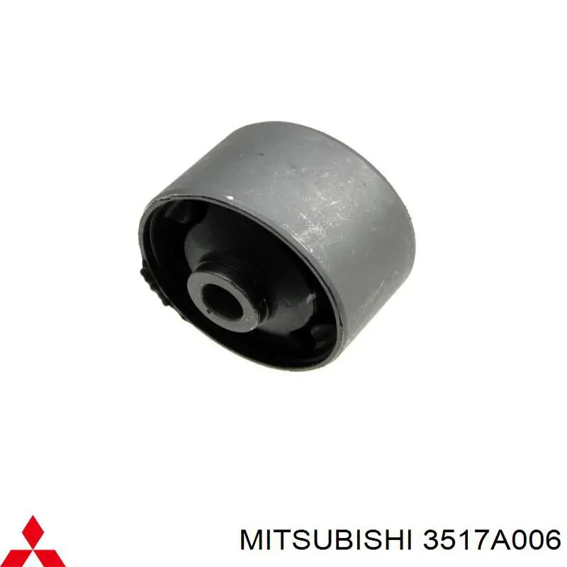 Silentblock,suspensión, cuerpo del eje trasero, delantero 3517A006 Mitsubishi