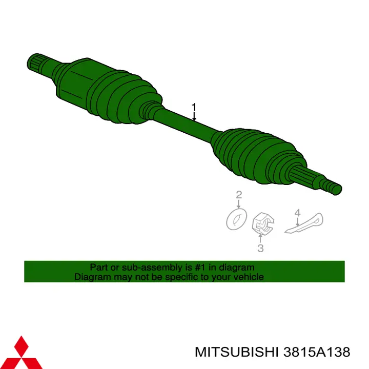 3815A138 Mitsubishi 