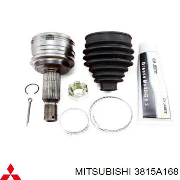 3815A168 Mitsubishi Полуось передняя, правая