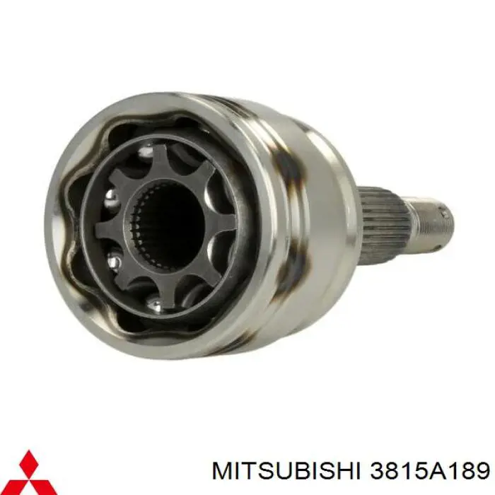 3815A189 Mitsubishi semieixo (acionador dianteiro esquerdo)