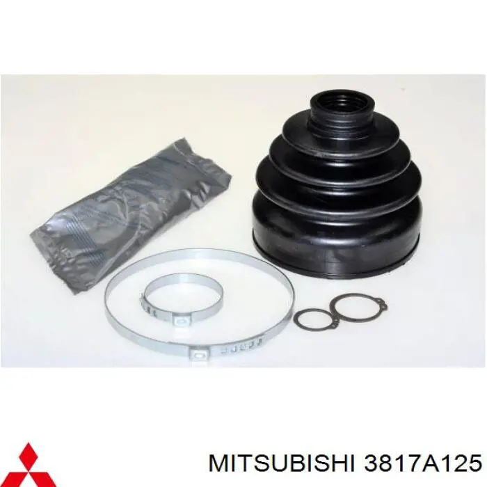 Купить 3817A125 Mitsubishi Пыльник ШРУСа внутренний, передней полуоси, левый