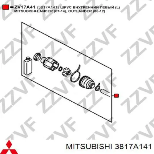 3817A141 Mitsubishi