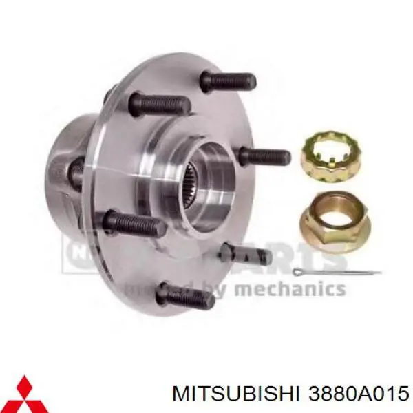 Купить 3880A015 Mitsubishi Ступица переднего колеса