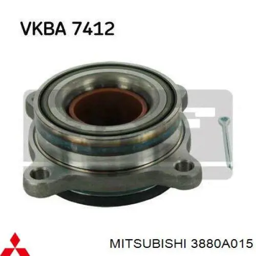 Передняя ступица 3880A015 Mitsubishi