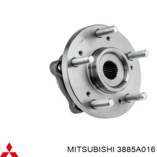 Ступицы передних колес Mitsubishi 3885A016 цена, от 69.75 USD