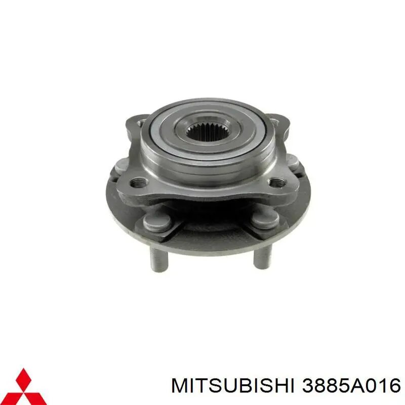 Ступица передняя 3885A016 Mitsubishi