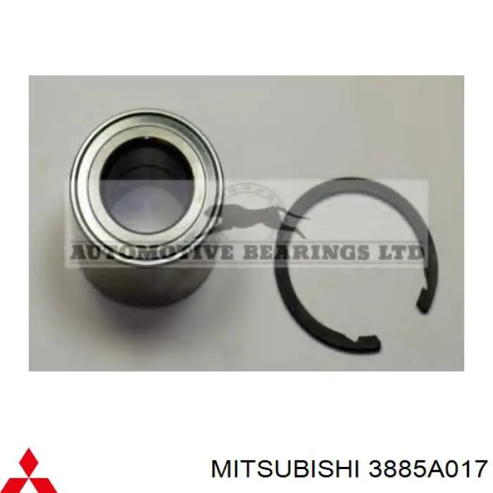 Комплект подшипника ступицы колеса Mitsubishi 3885A017 цена, от 23.33 USD