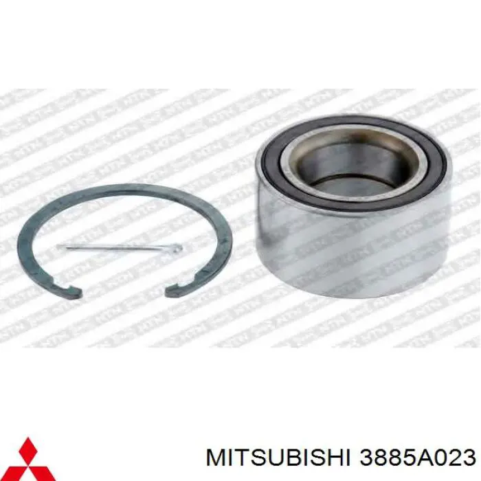Купить 3885A023 Mitsubishi Подшипник передней ступицы