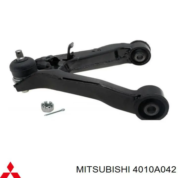 Barra oscilante, suspensión de ruedas delantera, superior izquierda 4010A042 Mitsubishi