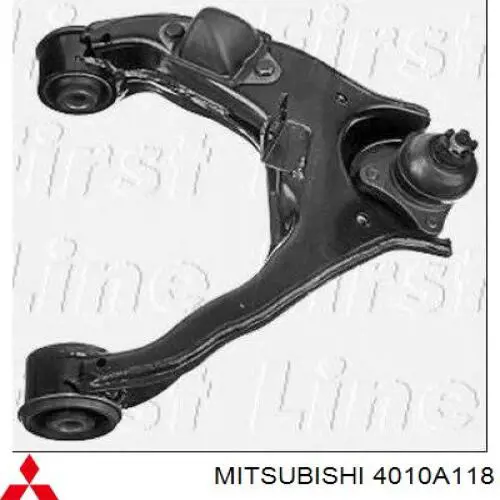 Рычаг передней подвески верхний правый Mitsubishi 4010A118 цена, от 47.12 USD