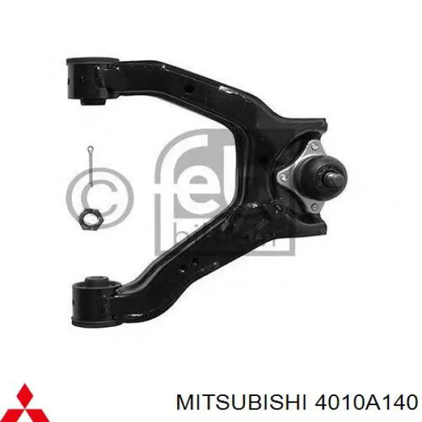 Barra oscilante, suspensión de ruedas delantera, superior derecha 4010A140 Mitsubishi