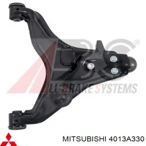 Купить 4013A330 Mitsubishi Нижний правый рычаг передней подвески