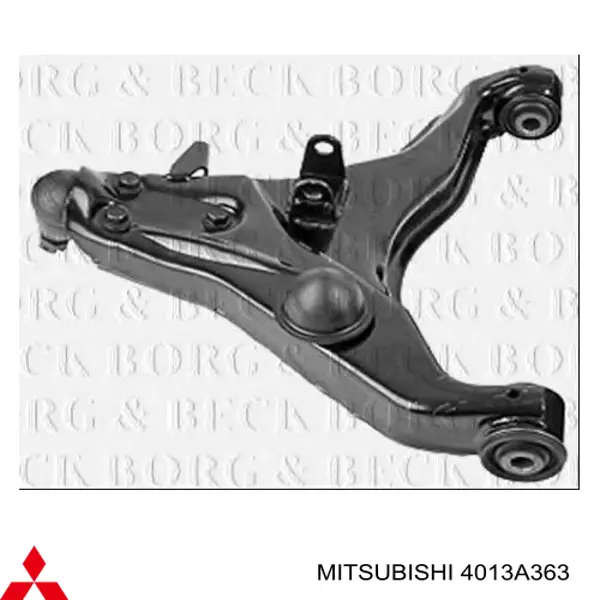 Левый рычаг передней нижней подвески Mitsubishi 4013A363 цена, от 69.68 USD