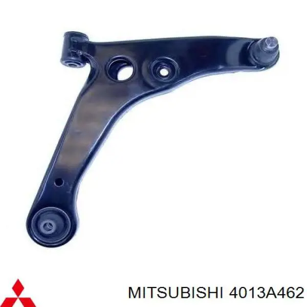 4013A462 Mitsubishi braço oscilante inferior direito de suspensão dianteira