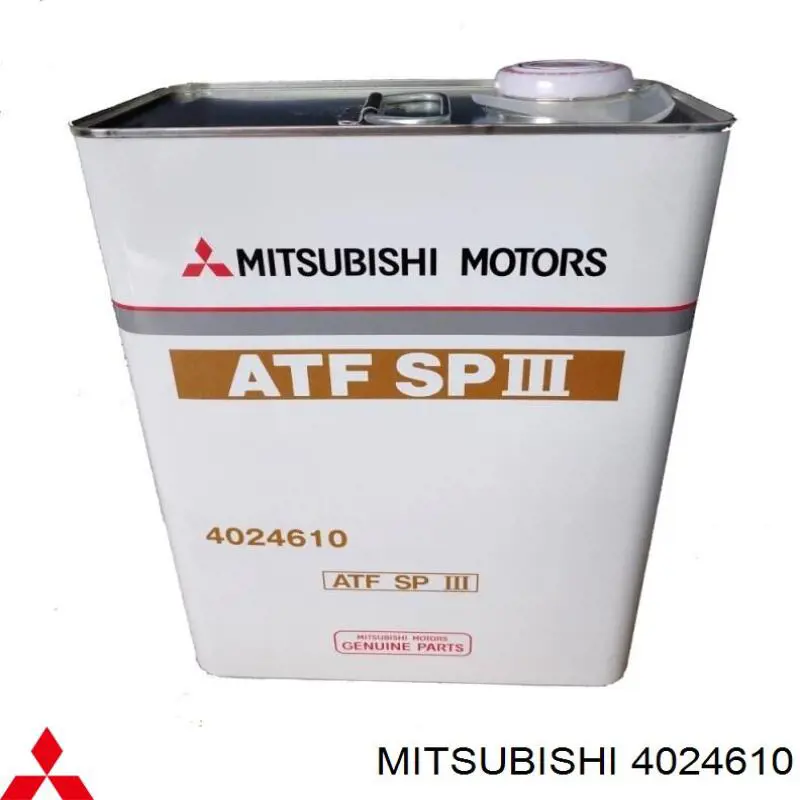 Масло трансмиссионное Mitsubishi DiaQueen ATF SP-III 4 л 4024610