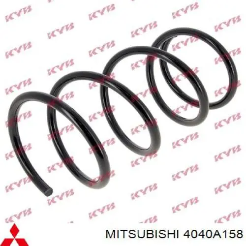 Пружина амортизатора передняя Mitsubishi 4040A158 цена, от 30.19 USD