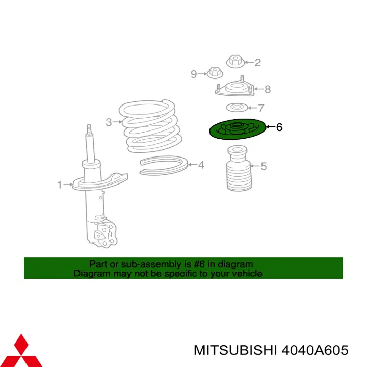 4040A605 Mitsubishi 