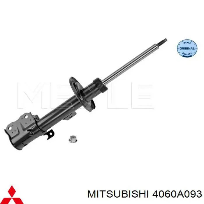 4060A093 Mitsubishi amortecedor dianteiro esquerdo
