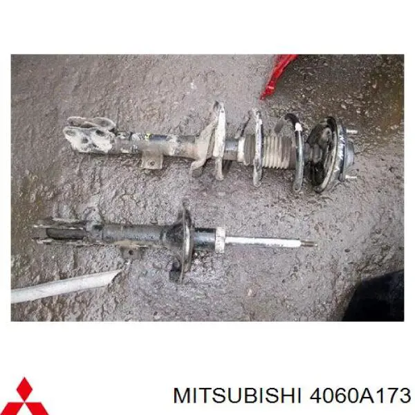4060A173 Mitsubishi amortecedor dianteiro esquerdo