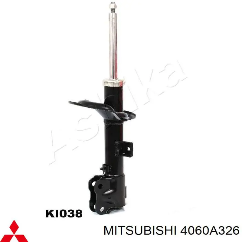 Amortecedor dianteiro direito 4060A326 Mitsubishi