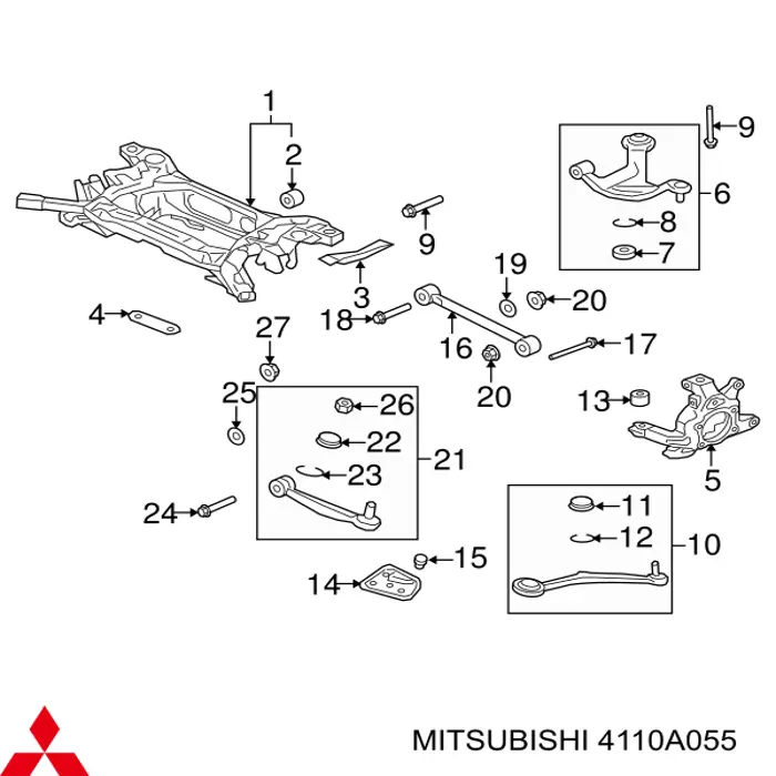 4110A055 Mitsubishi 