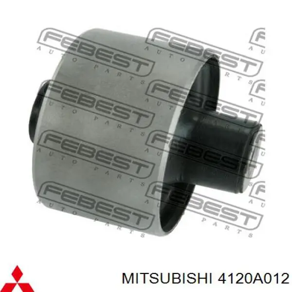 Сайлентблок заднього поздовжнього нижнього важеля 4120A012 Mitsubishi