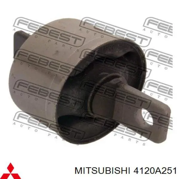 4120A251 Mitsubishi bloco silencioso dianteiro de braço oscilante traseiro longitudinal