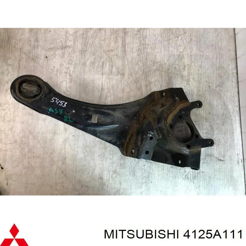 Рычаг (тяга) задней подвески продольный нижний левый Mitsubishi 4125A111 цена, от 108.41 USD