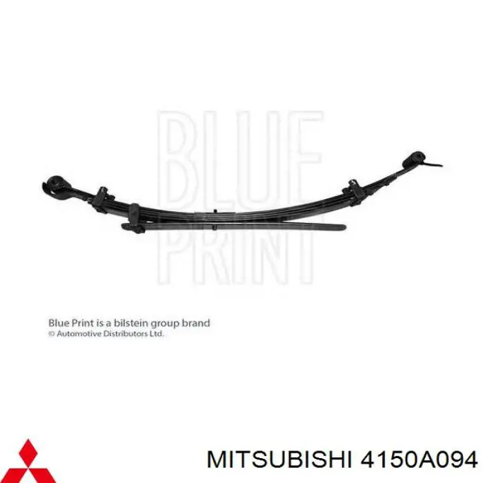 4150A094 Mitsubishi рессора задняя