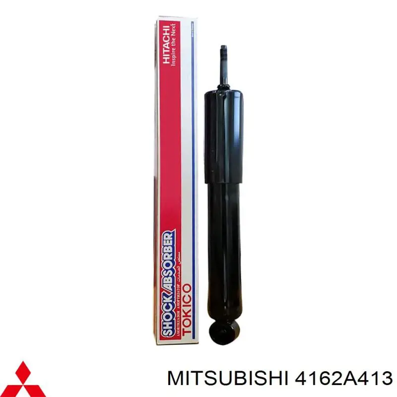 Amortiguador trasero 4162A413 Mitsubishi