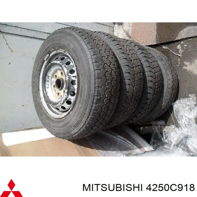 Discos de roda de aço (estampados) para Mitsubishi L 200 (KA_T, KB_T)