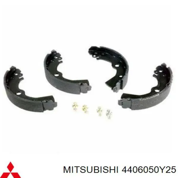 Задние барабанные колодки 4406050Y25 Mitsubishi