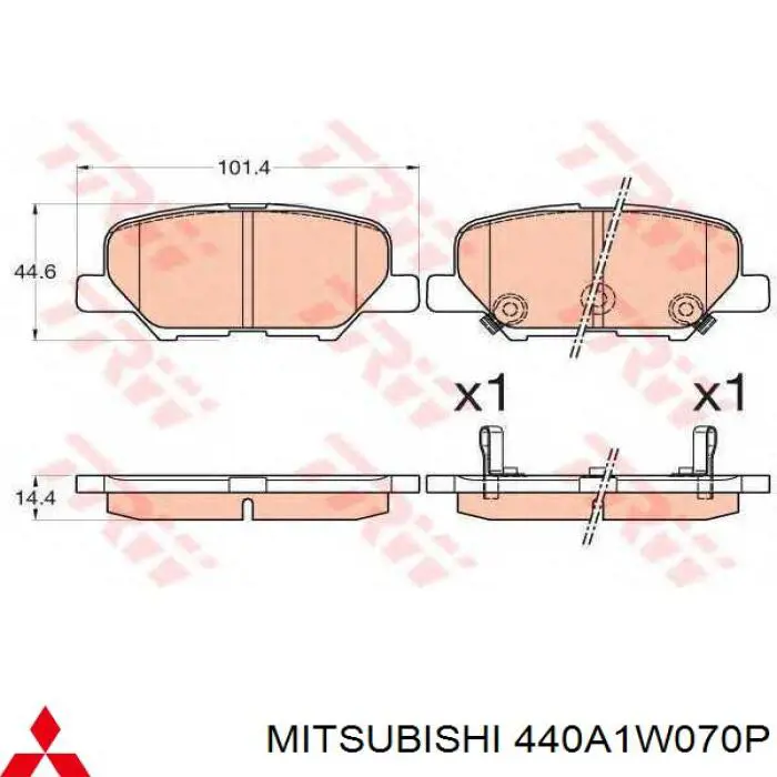  440A1W070P Mitsubishi